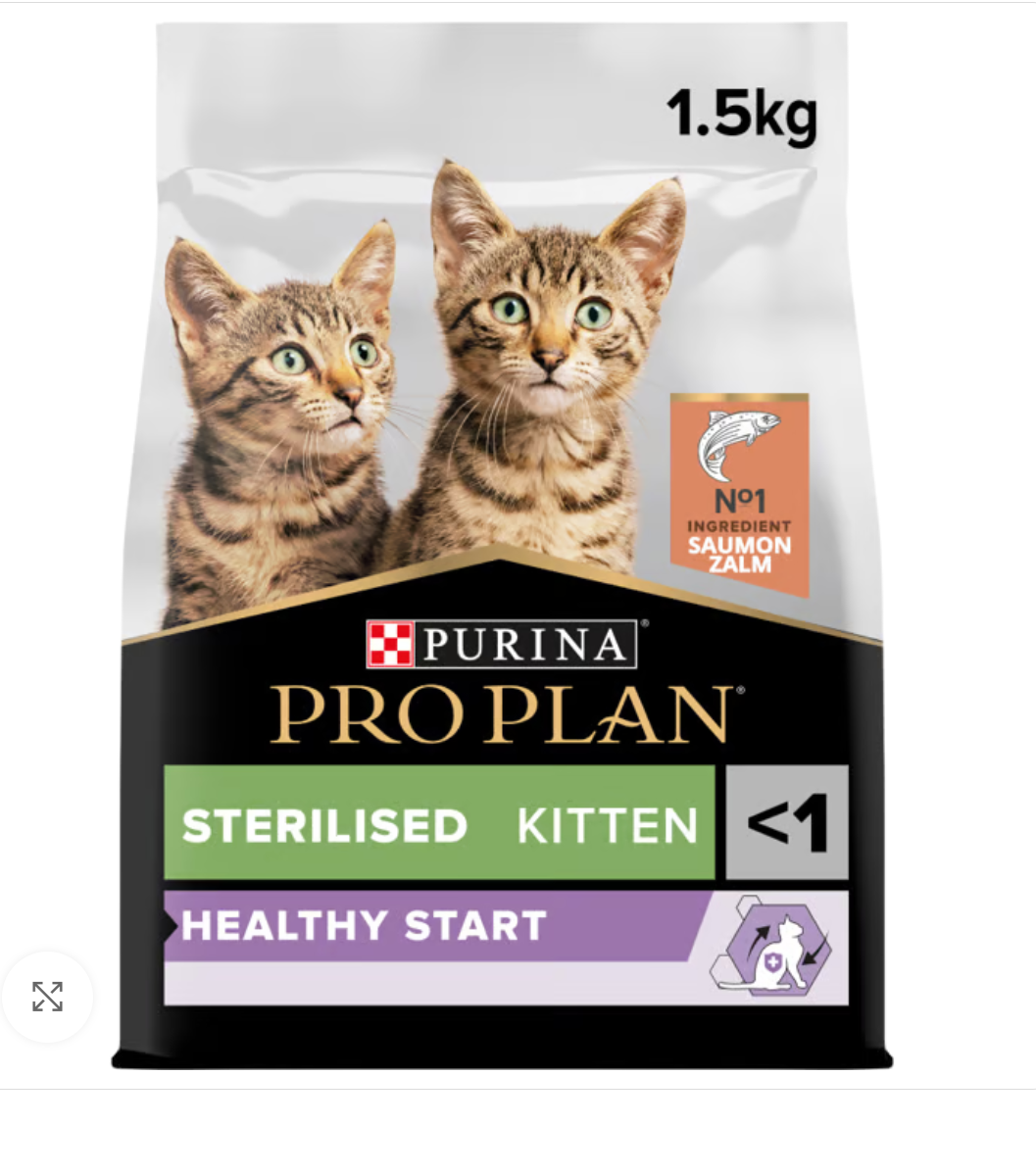 Pro Plan Sterilised Kitten Healthy Start Cat Dry Food 1.5kg