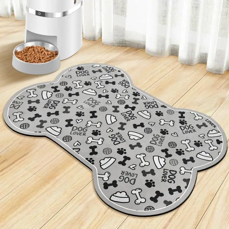 Waterproof Dog Food Mat | Non-Slip & Absorbent Pet Feeding Mat
