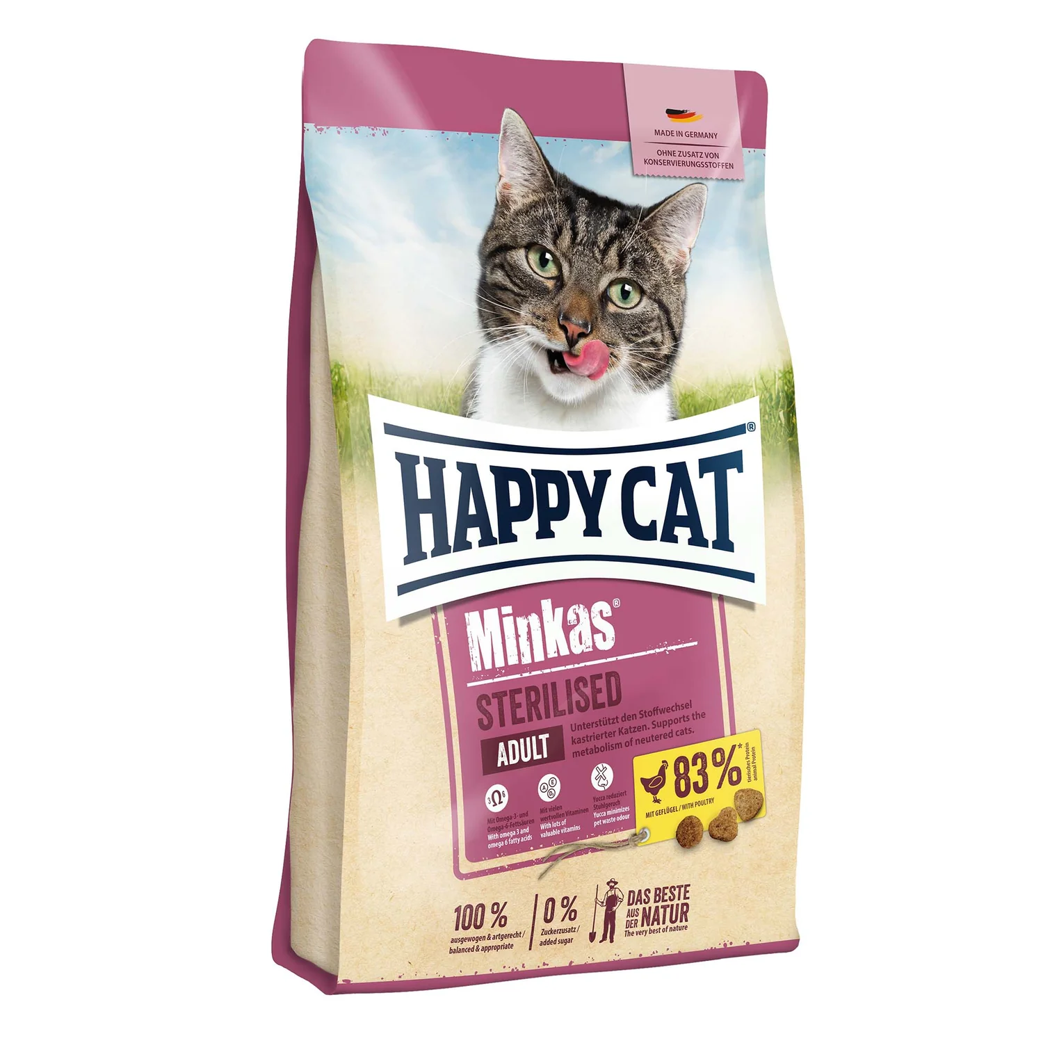 Happy Cat Minkas Sterilised Adult 10kg