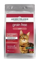 Arden Grange Grain Free Adult Fresh Chicken & Potato Dry Cat Food 4kg