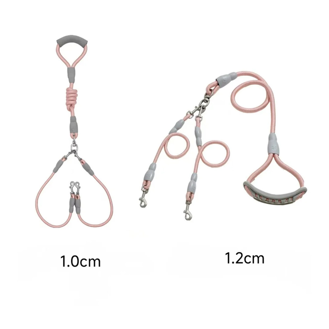 One Drag Two Leashes Pink