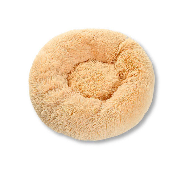Donut Pluffy Pet Bed Apricot